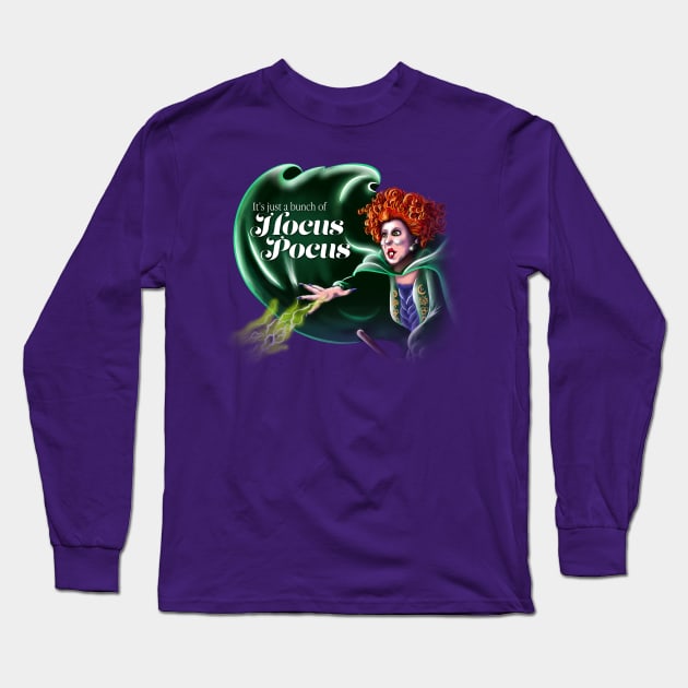 It's just a bunch of Hocus Pocus! Long Sleeve T-Shirt by steverodgers